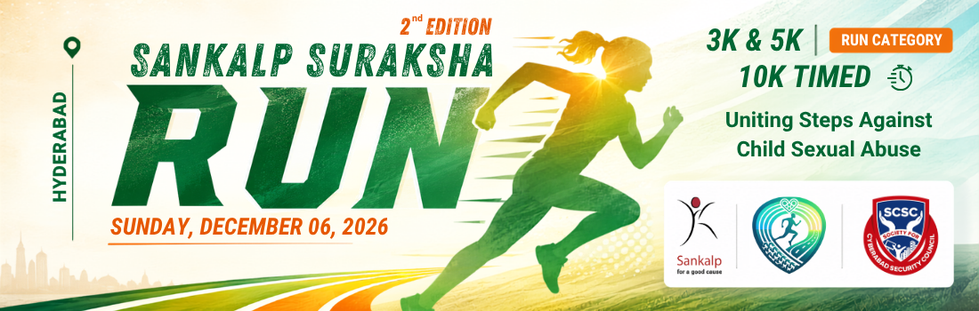 Sankalp Suraksha Run 2.0 (Empowering Children, & Uniting Steps Against Child Sexual Abuse)